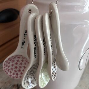 Ceramic Measuring Spoons Set